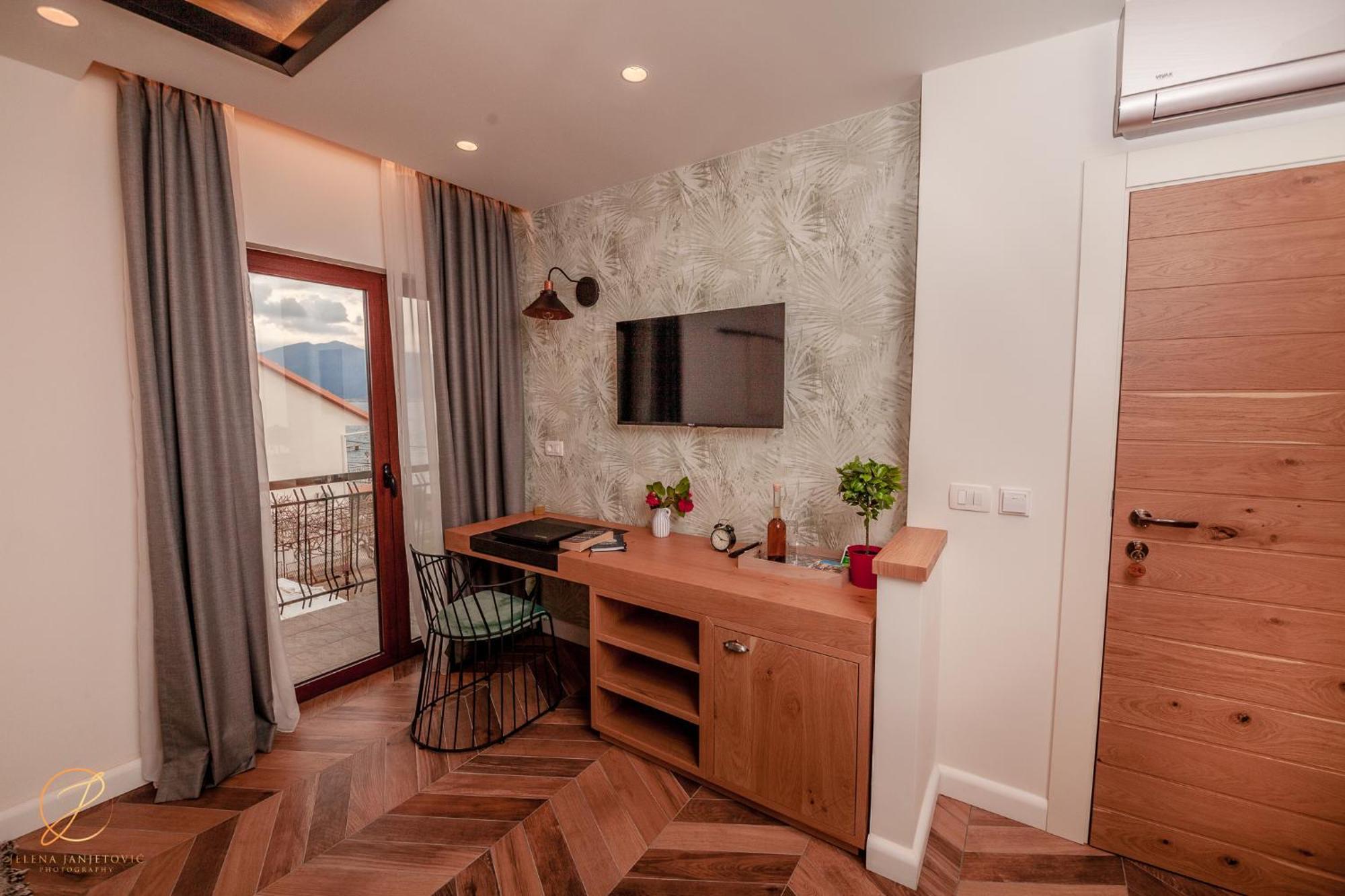 Barka B'N'B - Elegant Seaview Rooms Herceg Novi Rum bild
